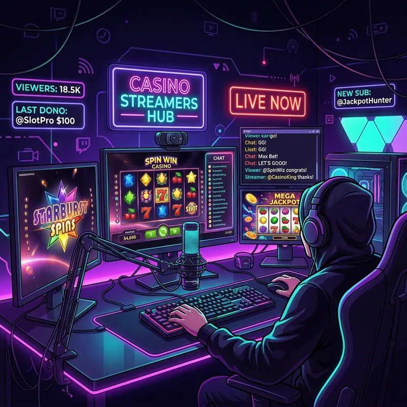 Casino Streamers: Who They Are, Where They Stream, and What They Play