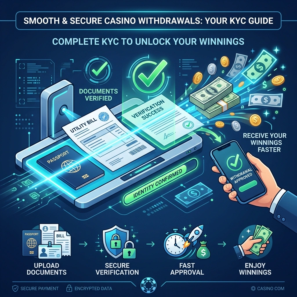 KYC and Casino Withdrawals: From Document Upload to Money in Your Account