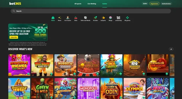 Bet365 Casino Games