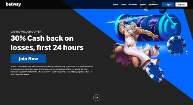 Betway Homepage