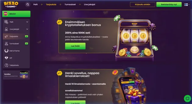 Bizzo Casino Promotions