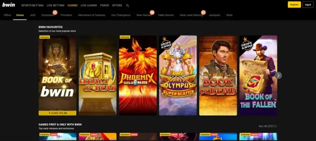 Bwin Casino Games