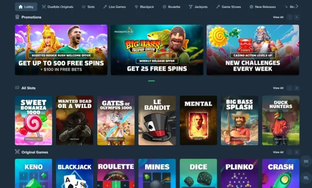 Duelbits Casino Games
