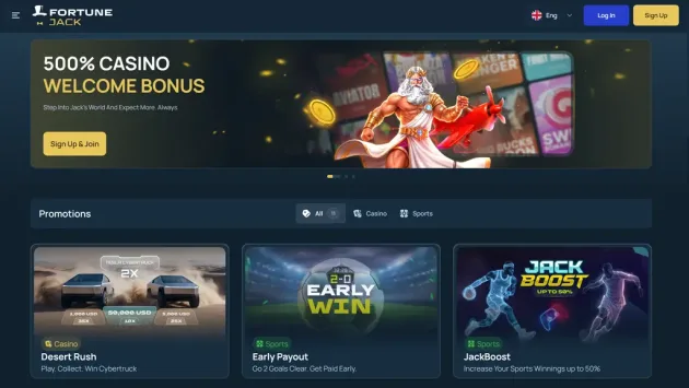 FortuneJack Promotions