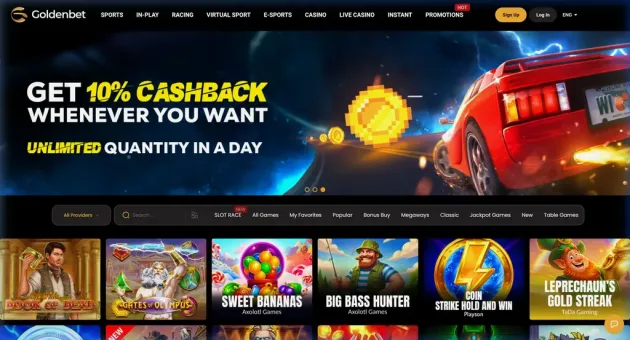 GoldenBet Casino Games