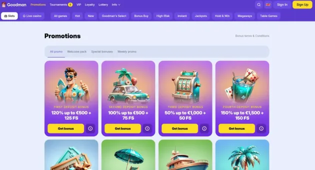 Goodman Casino Promotions