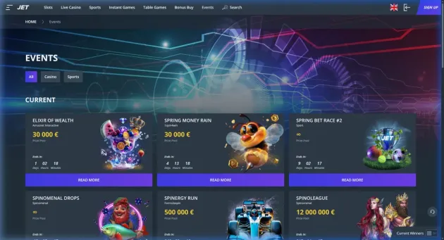 Jet Casino Promotions