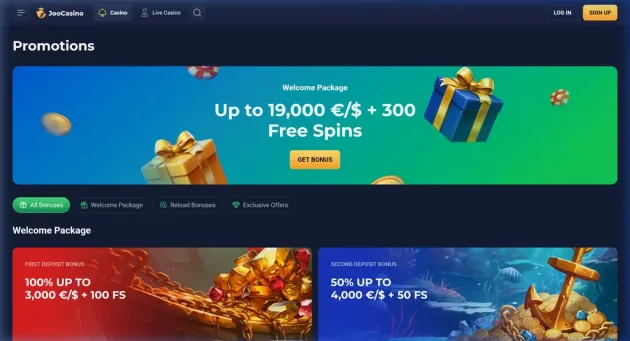 Joo Casino Promotions