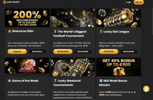 Lucky Block Promotions