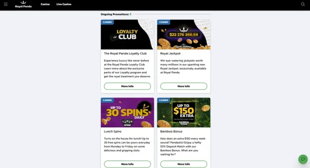 Royal Panda Promotions