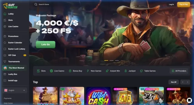 SlotHunter Casino Games
