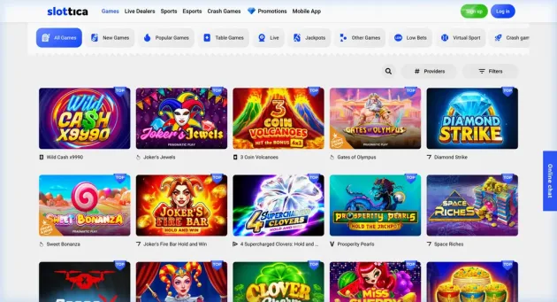 Slottica Casino Games