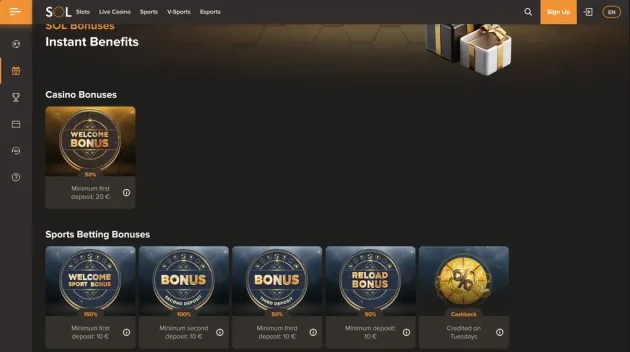 Sol Casino Promotions