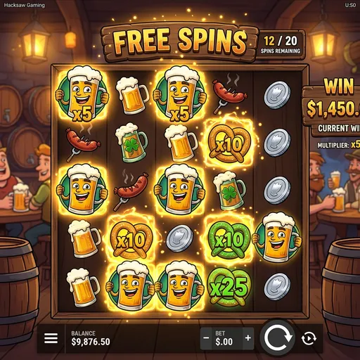 Benny the Beer free spins