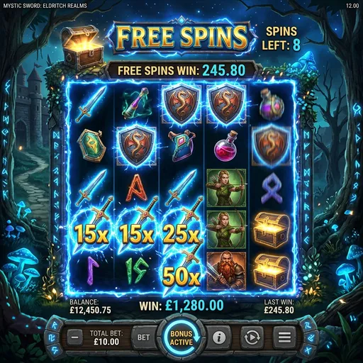 Cash Quest free spins with BoostBar modifiers and cluster wins