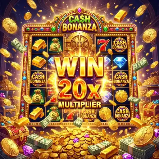 Cash Bonanza free spins progressive multiplier building through cascading cash symbols tumble wins