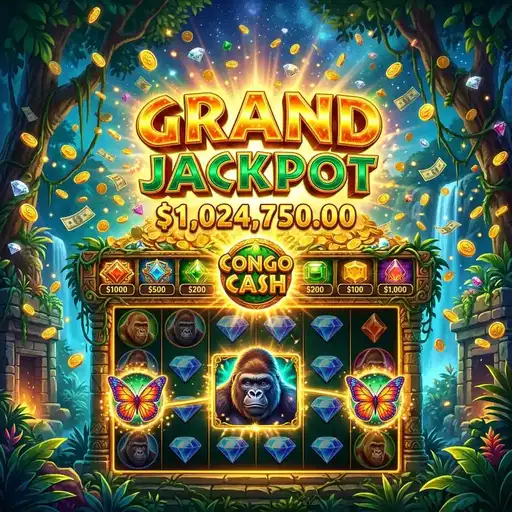 Congo Cash Money Respin bonus with fixed jackpot prizes