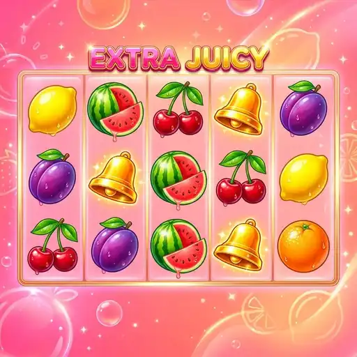 Extra Juicy slot 5x3 grid 10 paylines classic fruit pay both ways highest max win fruit slot 60000x