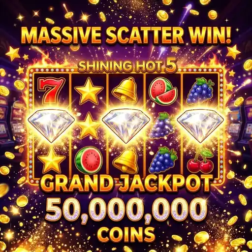 Shining Hot 5 paytable and feature detail screen
