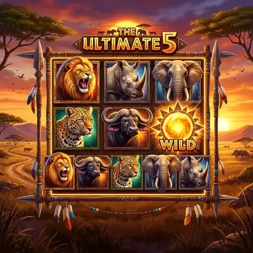 The Ultimate 5 slot 5x3 grid 5 paylines premium classic design medium volatility 5000x max win